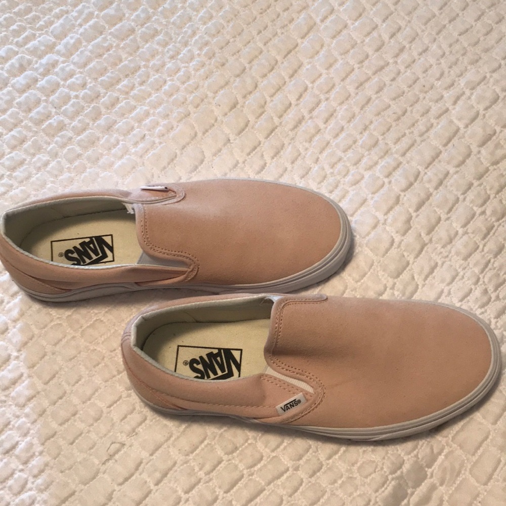 Pink sued vans slip on